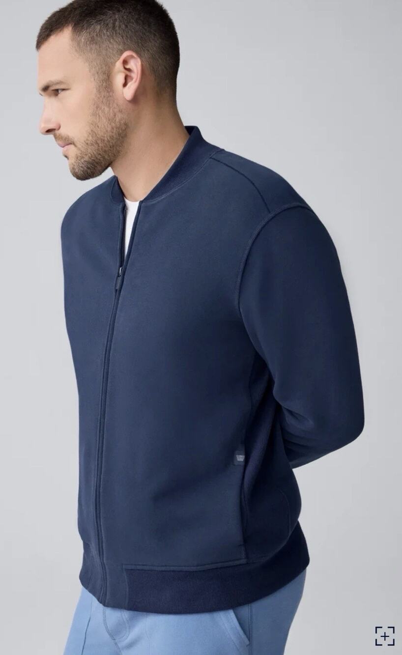 Mack Weldon Ace Bomber Jacket Men’s Total Eclipse XL